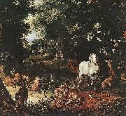 Jan Brueghel The Original Sin Spain oil painting artist